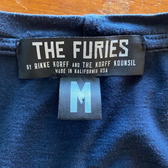 Long dark grey Tissue T top - Picture 5 of 5